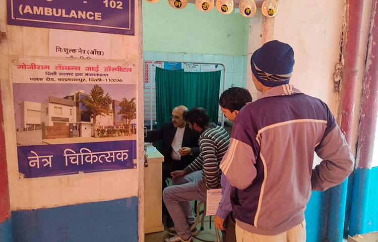 Free Eye Check-up and Cataract Operation, Organised by IDHS, NPCBI&V ,Lions Club Nayabazar